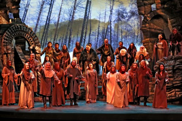 West Bay Opera Chorus singing Patria oppressa - Macbeth Act IV. 