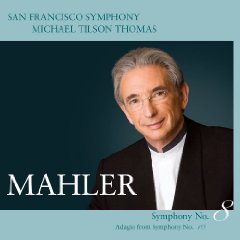 San Francisco Symphony Mahler 8th album cover