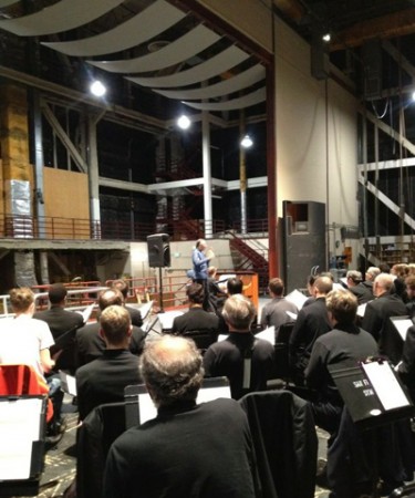 Michael Tilson Thomas rehearsing the San Francisco Symphony Chorus