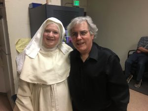 Backstage at Suor Angelica